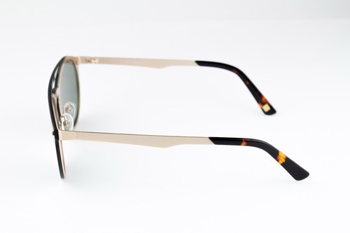 Gafas de sol EXIT ex17002 doble puente ovalado metal plateado - Imagen 8 de 11