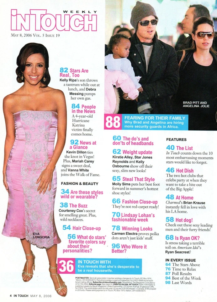 IN TOUCH Magazine May 8 2006 Heather Locklear Denise Richards Richie Sambora - Image 4 of 4