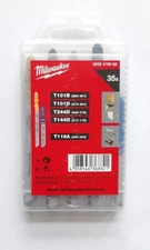 35pcs Milwaukee Jigsaw Blades Set Wood Metal T101B T101D T144D T244D T118A
