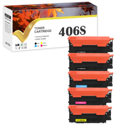XXL Toner kompatibel für Samsung CLT-K406S CLP-360 CLP-365 CLX-3305FN CLX-3305FW