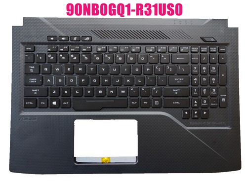 Teclado retroiluminado RGB con reposamanos de EE. UU. para Asus ROG Strix GL503VD - Imagen 2 de 5