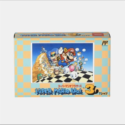 Packed with Box】Nintendo Store Limited Super Mario Brothers 3 T