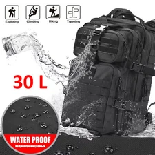 30L Outdoor Military Molle Tactical Backpack Rucksack Camping Hiking Travel Bag