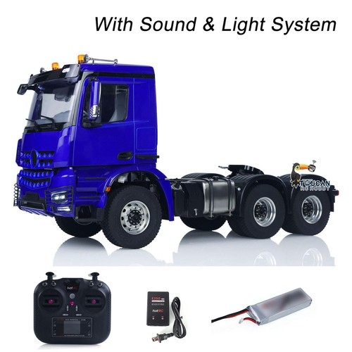 6X6 1/14 Radio Controlled Lorry Car Tractor Truck Model Battery RTR for TAMIYA - Picture 3 of 18