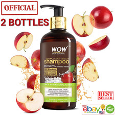 WOW Apple 1000ml 2 Bottles Cider Vinegar OFFICIAL USA Hair Growing Shampoo