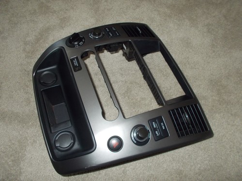 Nissan Armada 2013 Radio HVAC Trim Bezel w/ Vents OEM - Picture 2 of 7