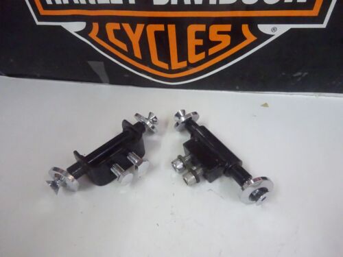 Harley Davidson SOFTAILS & CUSTOMS Rpl LOWER FATBOB GAS TANK MOUNTS W/HARDWARE 2 - Picture 3 of 13