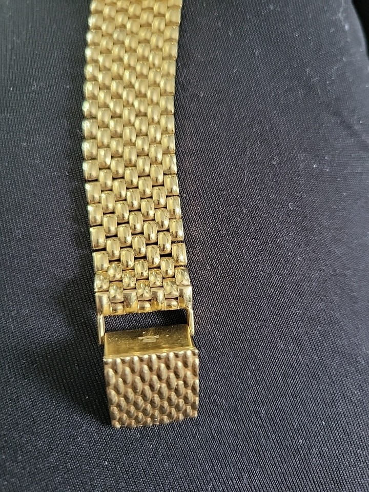 accurist mens 9ct Gold watch eBay