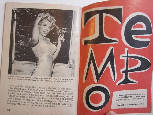 Picture Week Magazine v. 5 #26, July 1955 VG Marilyn Monroe Cover! Grace Kelly! - Picture 4 of 5