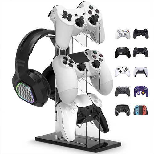 Universal Acrylic Game Controller Stand Display Holder for Xbox,Switch, PS4, - Picture 8 of 15