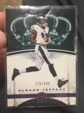 ALSHON JEFFERY 2017 CROWN ROYALE PINK VARIATION PHILADELPHIA EAGLES INSERT /249!