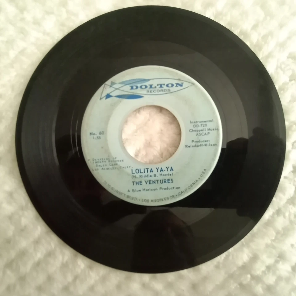 The Ventures- Lucille/ Lolita Ya-Ya 45 Foto 2 de 2