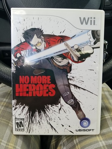 No More Heroes Nintendo Wii Game Complete FREE Same Day Shipping