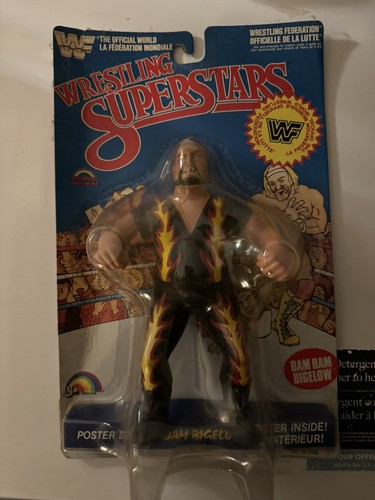 WWF ljn Bam Bam Bigelow Great Shape WWE Rare Wrest...