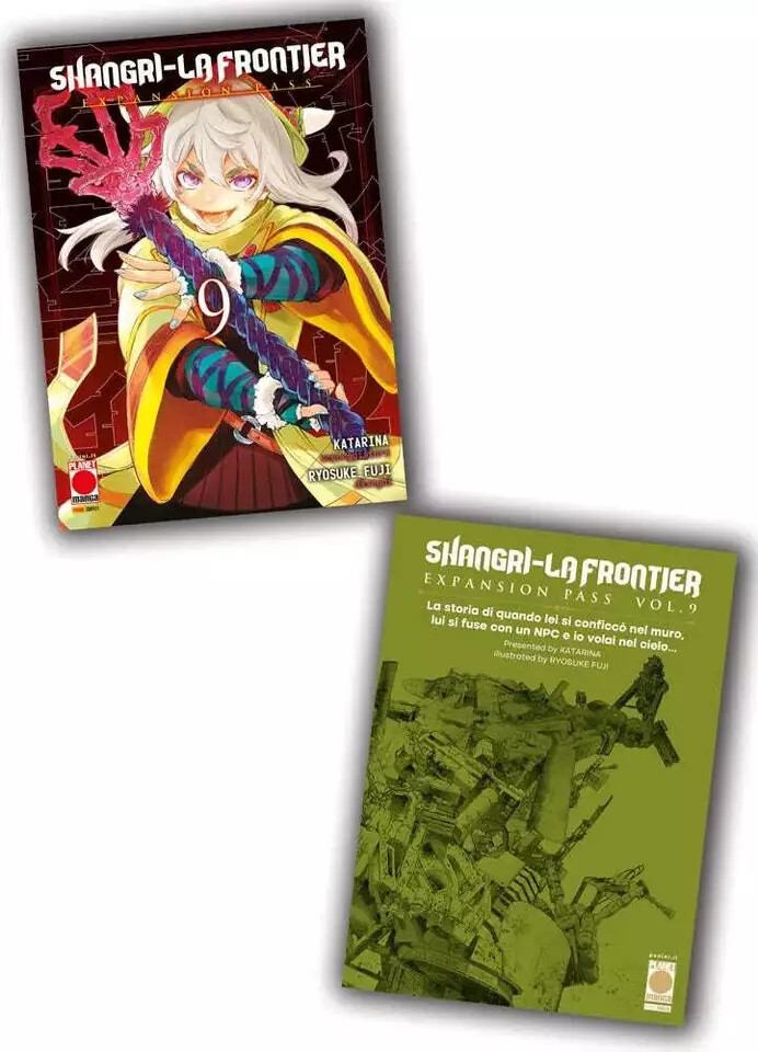 Shangri-La Frontier  9 Expansion Pass di Katarina Fuji NUOVO ed. Panini