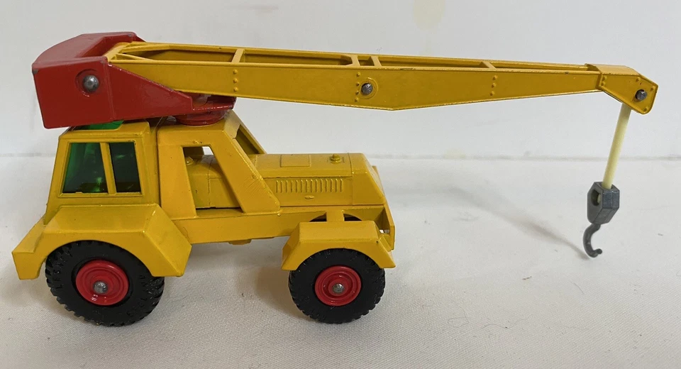 Matchbox King Size Jumbo Crane # K-14 With Box Truck Near Mint - Image 4 of 4