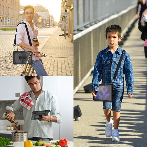 For Samsung Galaxy Tab A7 A8 A9 S6 S7 S8 S9 FE+ S10 Tablet Shockproof Case Cover - Picture 7 of 61