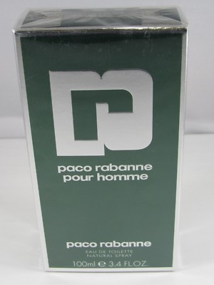 Paco Rabanne Pour Homme for Men 3.3 / 3.4 oz / 100 ml EDT Cologne Spray NEW 