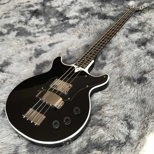 4 Saiten Bass Gene Simmons E-Bassgitarre 24 Bünde professionelle Gitarre - Bild 1 von 19