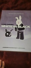 Luke Chueh Munky King SDCC 2011 Exclusive WHITE IN BLACK vinyl figure SIGNED