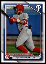 2024 Bowman #BP-113 TayShaun Walton Philadelphia Phillies