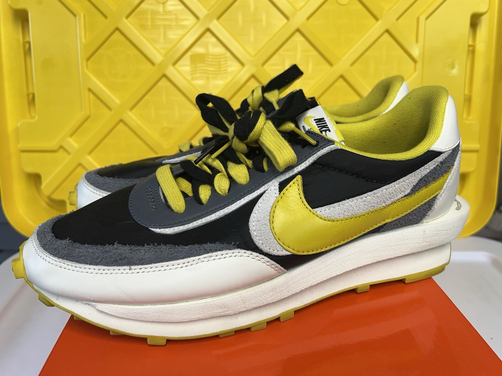 SACAI X NIKE Nike Sacai x Undercover x LDWaffle Bright Litron DJ4877 001 taglia 11 usate