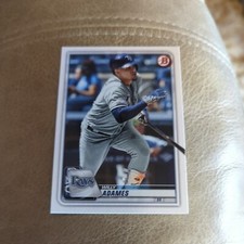 Willy Adames 2020 Bowman #81 Devil Rays