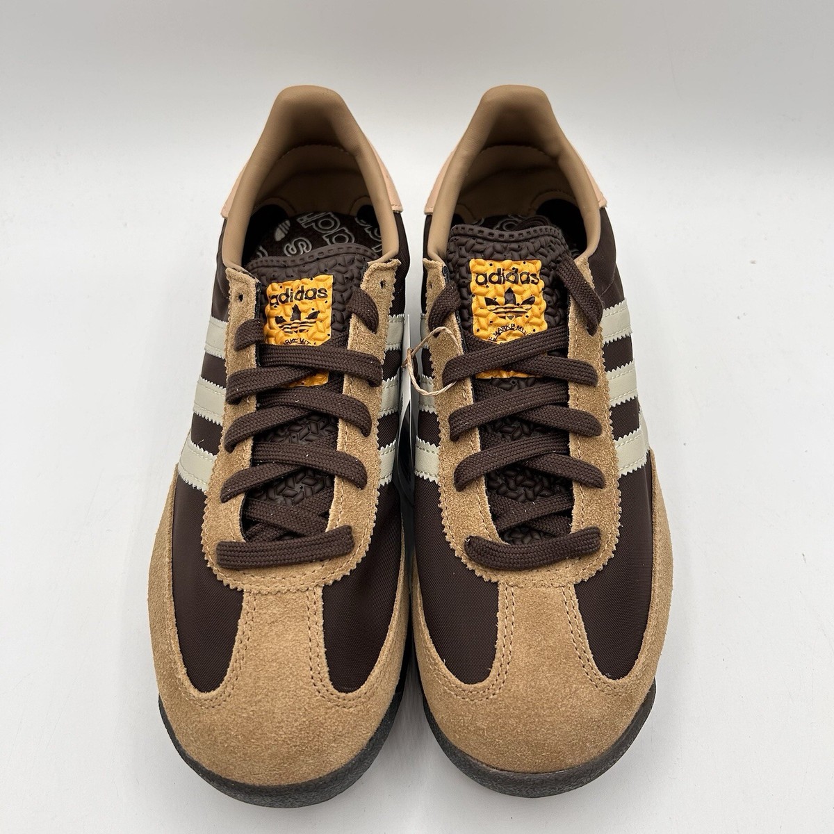 ★adidas★ SL 72 RS Brown IG4645 adidas Originals SL 72 RS Brown Patty Gray Preloved Yellow