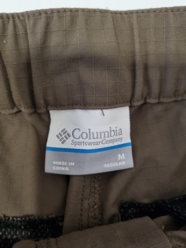 Columbia Omni-Shield Kids Hiking Pants Green - Size M - Picture 2 of 5