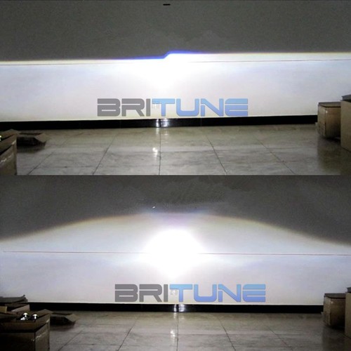 Faro HID Proyector Bi-xenón Lente Cuadrada COB Ángel Diablo Ojos Negro LED DRL - Imagen 9 de 15