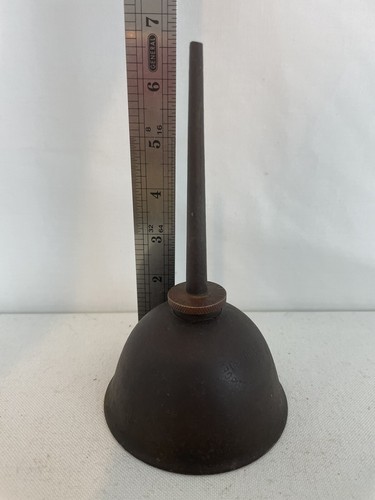 Gem Mfg Pittsburgh Vintage Thumb Press Oil Can - Picture 2 of 5