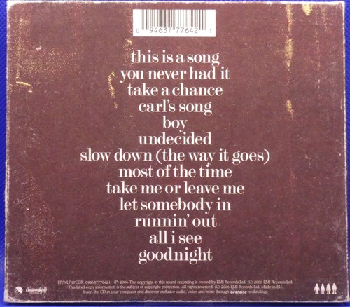 THE MAGIC NUMBERS. CD.ALBUM. THOSE THE BROKES. (M0063) - Picture 2 of 4