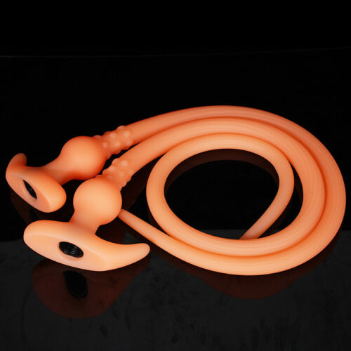 Silicone Long Enema for Shower Wash Portable Anal Douche Shower Anal Cleaning - Picture 5 of 12