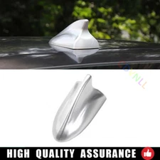 For Ford Mustang 2015-2021 Matte Silver Shark Fin Antenna Receiver Frame Cover