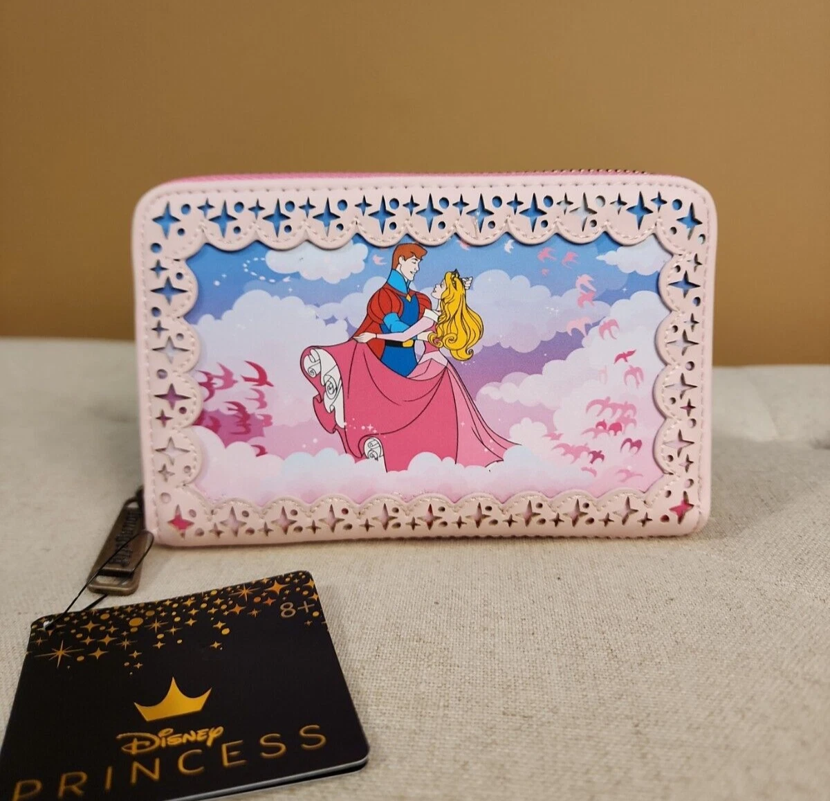 sleeping beauty loungefly wallet