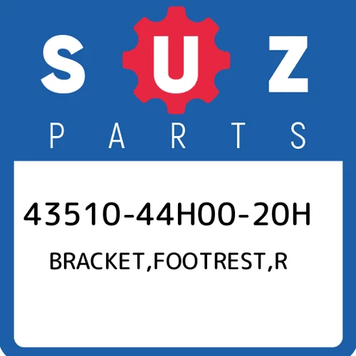BRACKET, FOOTREST RH (SILVER)