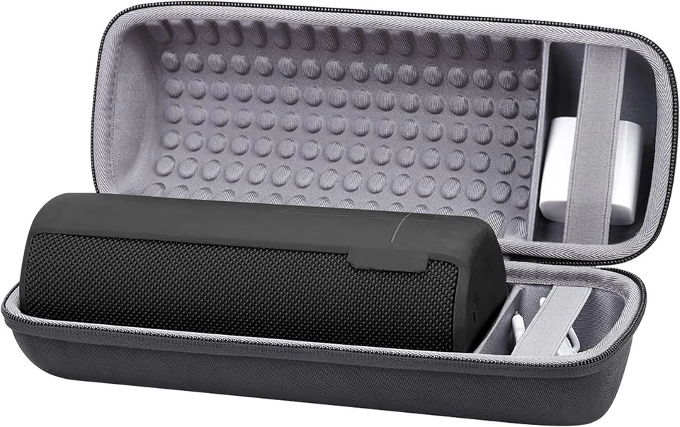 Водонепроницаемый и ударопрочный чехол для динамика Bluetooth для MEGABOOM 4/3 — черный элегантный - Изображение 4 из 4