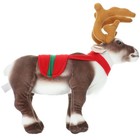 Large Christmas Reindeer Stuffed Animal Small Figurine Plush Toy