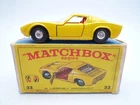 VINTAGE MATCHBOX LESNEY No.33c LAMBORGHINI MIURA P400 IN ORIGINAL BOX 1968