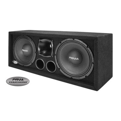 PRV Audio Chuchero 1000 Watts Speaker Box Dual 10  + Compression Driver 2 Ohm