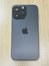 iPhone 15 Pro Max Black Titanium Back Frame Housing OEM Replacement Grade B
