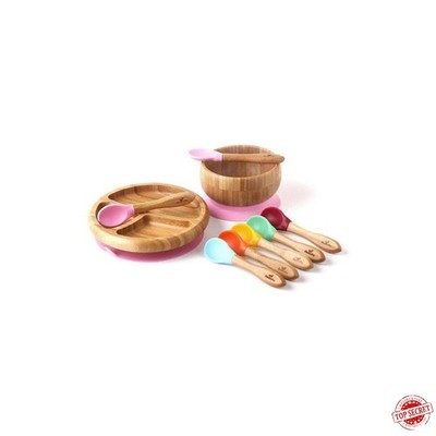 Avanchy Bamboo Baby Plate