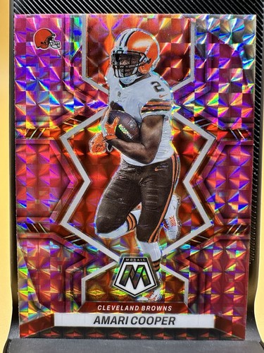 2022 Panini Mosaic - Amari Cooper #207 Camo Pink Mosaic Prizm
