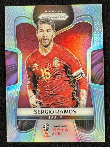 Sergio Ramos [Silver Prizm] #200 2018 Panini Prizm World Cup card