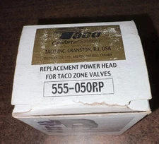 NEW TACO 555-050RP REPLACEMENT POWER HEAD FOR ZONE VALVES