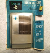 Baia Dual 8 Instasplicer Six Hundred, Home Movie Film Splicer New 