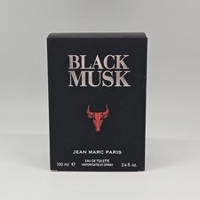 BLACK MUSK Jean Marc Paris Eau De Toilette EDT Spray 3.4 fl oz 100 mL For Men