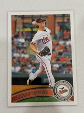 2011 Topps Brian Matusz #177 Baltimore Orioles