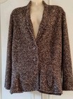 Marks & Spencer Women's Cardigan Size 16 38" Bust Colour Bitter Chocolate
