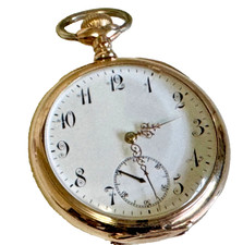 Mint Omega Gold Filled Full Hunter Pocket Watch 20 yr 7286788